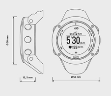 Hodinky Suunto Ambit3 Run Black