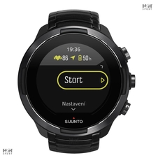 Hodinky Suunto 9 Baro Black + luxusní ocelový řemínek