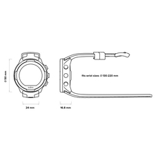 Hodinky Suunto 9 Baro Black + HR Belt