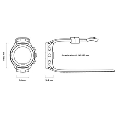 Hodinky Suunto 9 Baro Black Lime + HR Belt