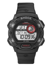 Hodinky Timex Expedition Base Shock, s černým plastovým řemínkem