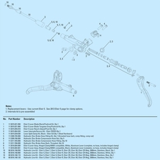 Hadice pro hydraulické brzdy AVID (Elixir 5, R, CR, X0, CR Mag) 2000mm, nerez, černá