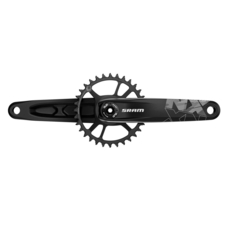 Kliky SRAM NX Eagle DUB 12s 175 32z X-SYNC 2 ocel, Black (bez ložisek)