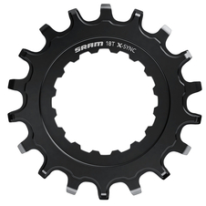 Převodník SRAM X-SYNC Sprocket fnebo Bosch motnebos 18z Straight Steel Black