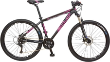 Horské kolo 29 SCUD Mikro Microshift 3x8 disc,blk-pink