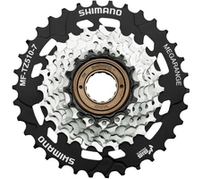 Vícekolečko 7 Shimano Mega MF-TZ510 14-34z stříbrné