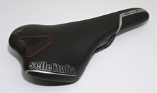 Sedlo Selle Italia SLR černé/stříbrné manganese