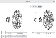 Kazeta Campagnolo Ekar 13s 10-44z