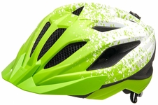 Přilba KED Street Junior lime green white matt