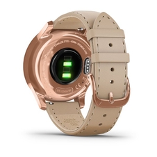 Hodinky Garmin vívomove3 Luxe, Rose Gold PVD/Light Sand