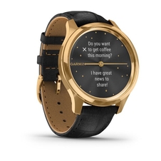 Hodinky Garmin vívomove3 Luxe, Gold PVD/Black