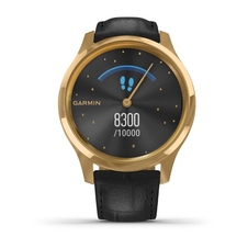 Hodinky Garmin vívomove3 Luxe, Gold PVD/Black