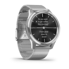 Hodinky Garmin vívomove3 Luxe, Stainless Steel/Silver