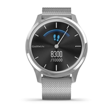 Hodinky Garmin vívomove3 Luxe, Stainless Steel/Silver