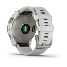 Hodinky Garmin Epix PRO Sapphire Titan/White Silicone Band