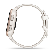 Hodinky Garmin Venu® Sq 2 Music Edition, Peach Gold / Ivory