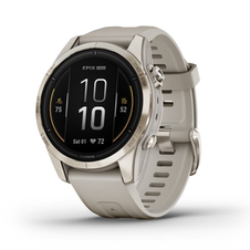 Hodinky Garmin Epix Pro (Gen 2) – Sapphire Edition, Rose Gold / Light Sand Band 42 mm