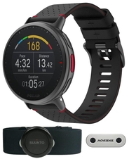 Hodinky Polar VANTAGE V2 Shift Black/Red + Smart Sensor 3G