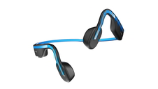 Bezpečná Bluetooth sluchátka AfterShokz OpenMove, modrá