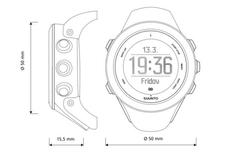 Sporttester Suunto Ambit3 Sport Black HR + CZ menu