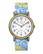 Hodinky Timex Weekender Reversible Floral Gold