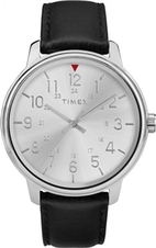 Hodinky Timex Core Classic, s černým koženým řemínkem