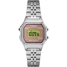 Hodinky Timex Digital Mini Silver (27 mm)