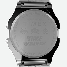 Hodinky Timex Timex T80 x SPACE INVADERS stříbrné »retro«