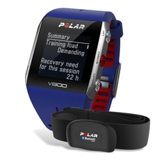 Sporttester Polar V800 GPS modrý (s hrudním pásem)