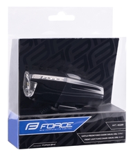 Světlo přední Force SHARK 500LM USB, černé