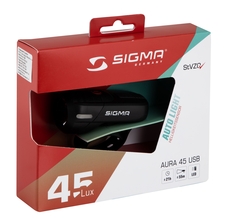 Světlo přední SIGMA AURA 45 USB