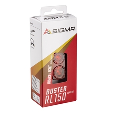 Blikačka zadní SIGMA BUSTER RL150 USB, černá