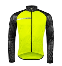 Bunda Force WINDPRO neprofuk, fluo-černá