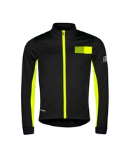 Bunda Force FROST KID softshell, černo-fluo