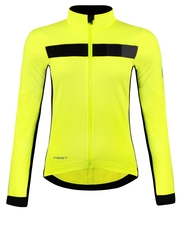 Bunda Force FROST softshell dámská, fluo-černá