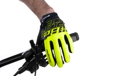 Rukavice Force MTB SWIPE letní, černo-fluo