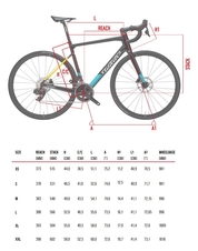 Silniční kolo Wilier GARDA Disc+105 Di2 +NDR38 black red