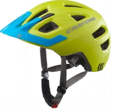 Dětská helma CRATONI Maxster Pro Lime/Blue Matt