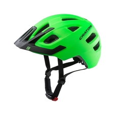 Dětská helma CRATONI Maxster Pro Lime/Black Matt