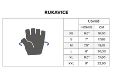 Rukavice SANTINI Cubo Bianco