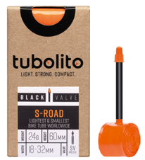 Duše TUBOLITO S-Tubo Road 700x18/28C Black - SV42