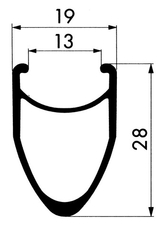 Ráfek Remerx TAURUS 622x14 BA/GBS 32d