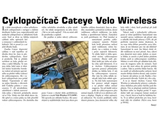 Cyklopočítač Cateye Velo Wireless (VT230W)