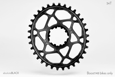 Převodník Abrosluteblack SRAM OVAL 36T černá 3mm offset (BOOST)