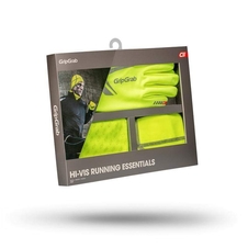 Rukavice Grip Grab Hi-Vis Running Essentials