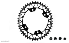 Převodník Absoluteblack GRAVEL 1X OVAL 110/4 44T černá