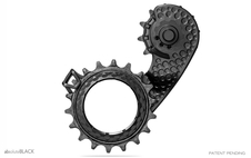 Vodítko měniče AbsoluteBlack HOLLOWCAGE® Shimano 9100/8000 černá