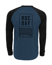 Dres s dlouhým rukávem  ROCDAY Stage Black/Blue