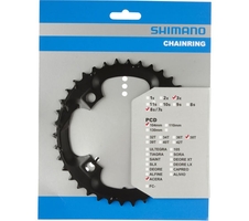 Převodník Shimano Acera M361 Fe 38z černý 3x7/8s