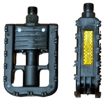 Pedály plast sklápěcí pro skládací kola 9/16, kuli